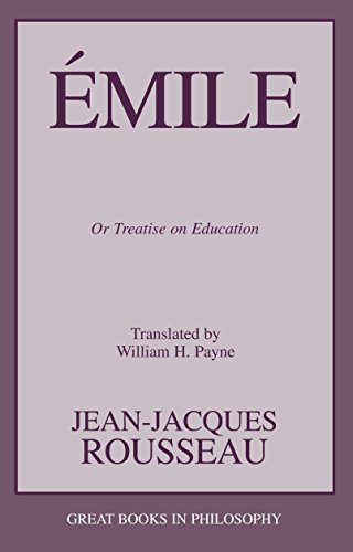 Beispielbild fr Emile: Or Treatise on Education: 20 (Great Books in Philosophy) zum Verkauf von WorldofBooks