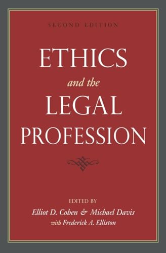 Stock image for Ethics and the Legal Profession for sale by Wonder Book