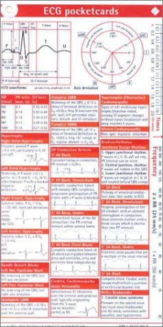 9781591030034: ECG Pocketcard 3-card Set Single Cards