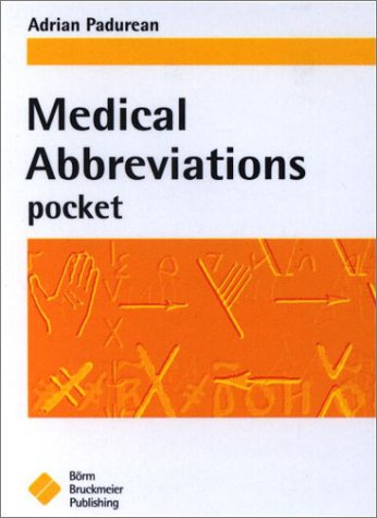 Imagen de archivo de Medical Abbreviations Pocket a la venta por ThriftBooks-Dallas
