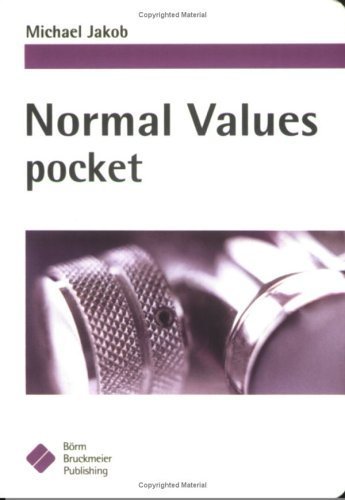 Imagen de archivo de Normal Values Pocket a la venta por Blackwell's