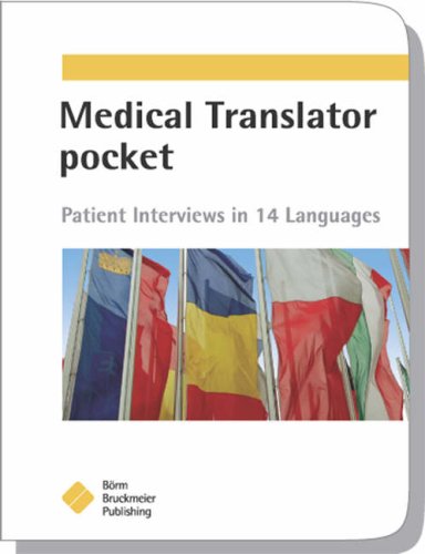 Beispielbild fr Medical Translator Pocket zum Verkauf von Blackwell's