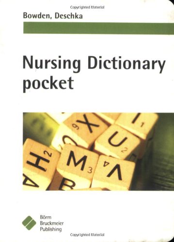 Imagen de archivo de Nursing Dictionary pocket a la venta por SecondSale