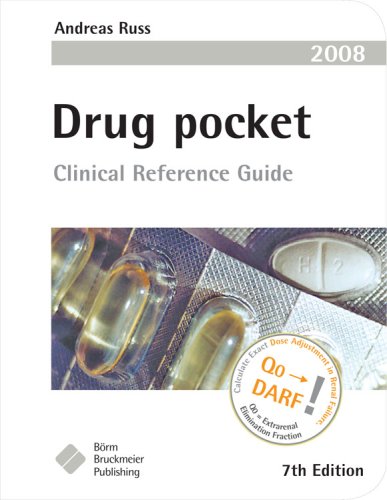 Imagen de archivo de Drug Pocket 2008: Clinical Reference Guide a la venta por HPB-Red