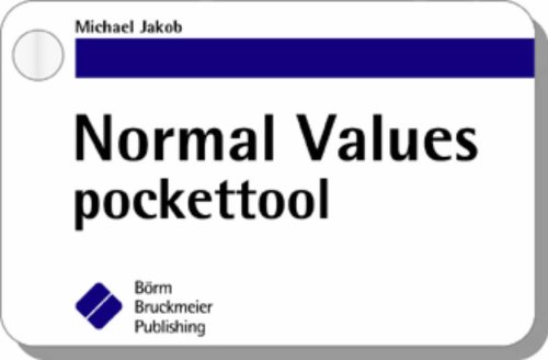 Beispielbild fr Normal Values Pockettool zum Verkauf von PAPER CAVALIER UK