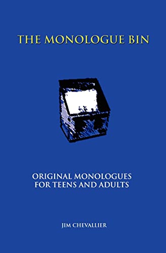 Imagen de archivo de The Monologue Bin: Original Monologues for Teens and Adults a la venta por Ergodebooks