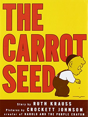 Stock image for Carrot Seed, the (1 Hardcover/1 CD) for sale by Irish Booksellers