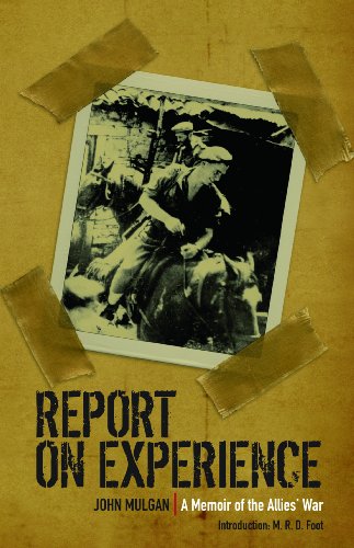 Imagen de archivo de Report on Experience a la venta por Lost Books