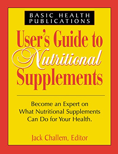 Imagen de archivo de User's Guide to Nutritional Supplements (User's Guides) a la venta por SecondSale