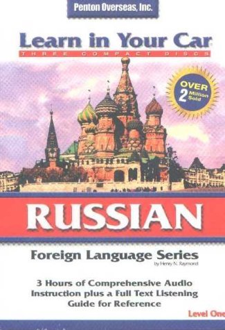 Stock image for Learn in Your Car Russian : Level 1 for sale by Seattle Goodwill