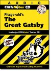 Stock image for Cliffsnotes Fitzgerald's the Great Gatsby for sale by The Yard Sale Store