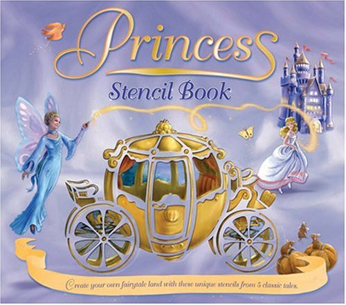 Stock image for Princess Stencil Book for sale by ThriftBooks-Atlanta