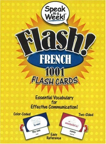 Stock image for Speak in a Week! Flash! French (English and French Edition) for sale by HPB Inc.