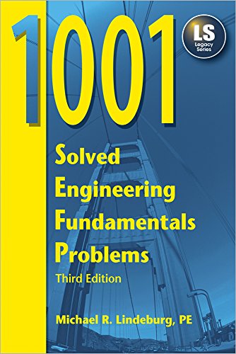 Stock image for 1001 Solved Engineering Fundamentals Problems, 3rd Ed for sale by Books of the Smoky Mountains