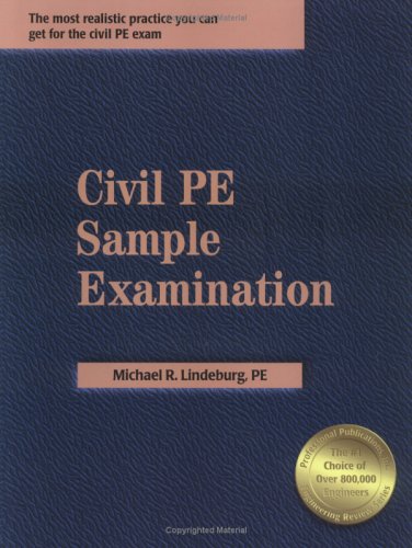 9781591260059: Civil PE Sample Examination