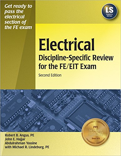 Imagen de archivo de Electrical Discipline-Specific Review for the FE/EIT Exam, 2nd Ed a la venta por BombBooks