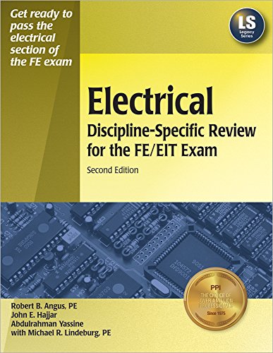 9781591260660: Electrical Discipline-Specific Review for the Fe/eit Exam