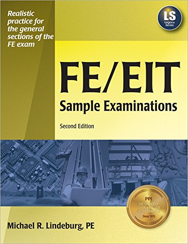 Beispielbild fr FE/EIT Sample Examinations, 2nd Ed zum Verkauf von HPB-Ruby