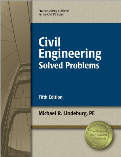Imagen de archivo de Civil Engineering Solved Problems, 5th ed. a la venta por Patrico Books