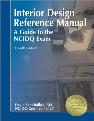 Beispielbild fr Interior Design Reference Manual: A Guide to the NCIDQ Exam zum Verkauf von HPB-Red