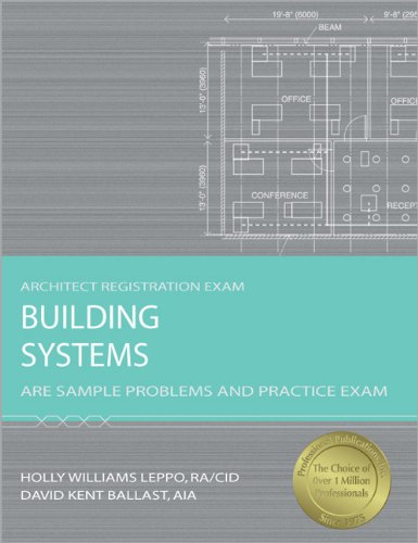 Beispielbild fr Building Systems: ARE Sample Problems and Practice Exam zum Verkauf von HPB-Movies