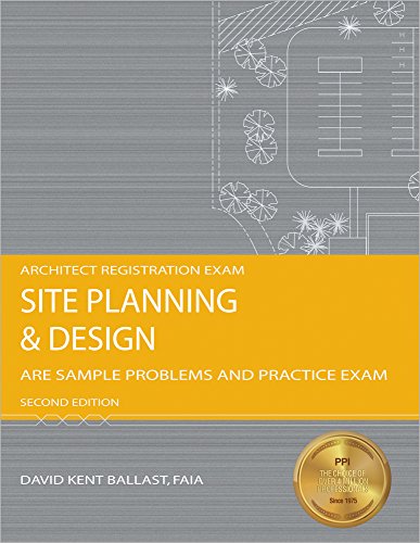 9781591261544: Site Planning & Design: ARE Sample Problems and Practice Exam