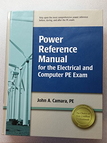Stock image for Power Reference Manual for the Electrical and Computer PE Exam for sale by HPB-Red