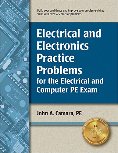 Beispielbild fr Electrical and Electronics Practice Problems for the Electrical and Computer PE Exam zum Verkauf von BooksRun