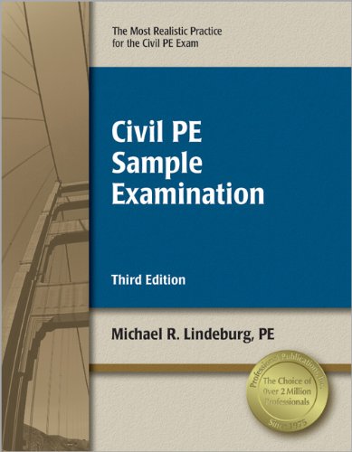 Imagen de archivo de Civil PE Sample Examination a la venta por Irish Booksellers