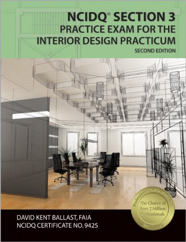 9781591263869: Ncidq Section 3 Practice Exam for the Interior Design Practicum