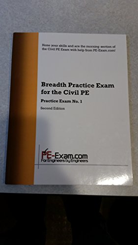 9781591263944: Breadth Practice Exam for the Civil PE