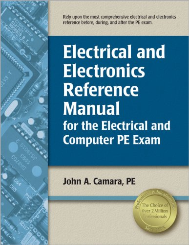 Beispielbild fr Electrical and Electronics Reference Manual for the Electrical and Computer PE Exam zum Verkauf von BooksRun