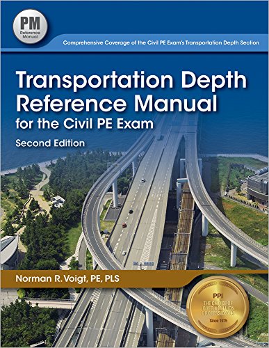Beispielbild fr Transportation Depth Reference Manual for the Civil PE Exam, 2nd Ed zum Verkauf von BooksRun