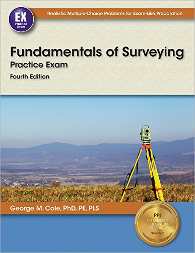 Beispielbild fr Fundamentals of Surveying Practice Exam zum Verkauf von Buchpark