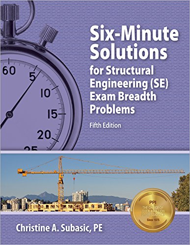9781591265016: Six-minute Solutions for Structural Engineering Se Exam Breadth Problems
