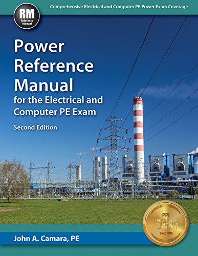 Beispielbild fr Power Reference Manual for the Electrical and Computer PE Exam Second Edition, New Edition zum Verkauf von BooksRun