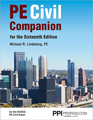 9781591266280: Ppi Pe Civil Companion for the Sixteenth Edition (Paperback)