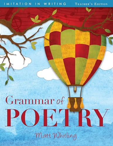 Stock image for Grammar of Poetry (Teacher's Edition) for sale by Row By Row Bookshop