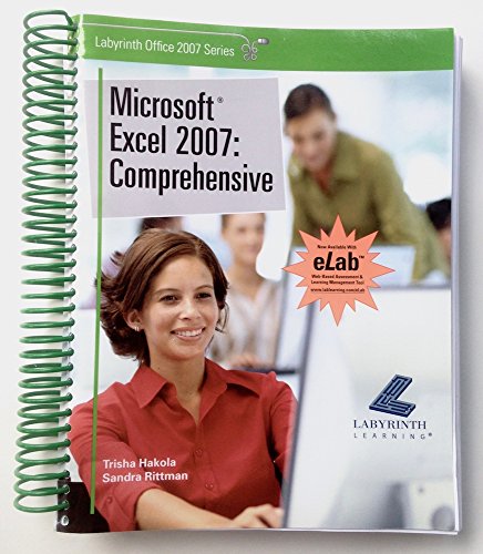 Microsoft Excel 2007: Comprehensive (9781591361107) by Hakola, Trisha