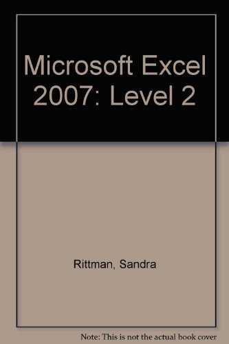 9781591361121: Microsoft Excel 2007: Level 2 of 3 (Labyrinth Brief Office 2007)