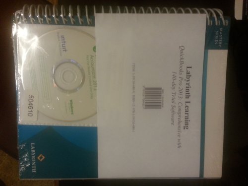Imagen de archivo de QuickBooks Pro 2013: Comprehensive with 140-Day Trial Software a la venta por Better World Books: West