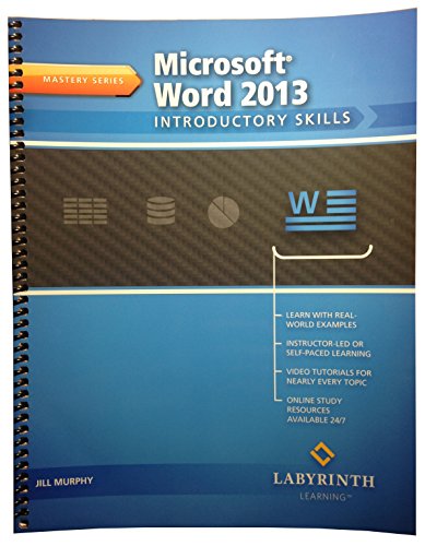 Imagen de archivo de Microsoft Word 2013 Introductory Series Mastery Series a la venta por Better World Books