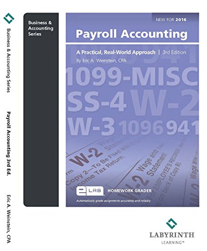 Payroll accounting homework help