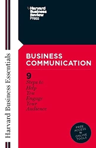 Imagen de archivo de Business Communication (Harvard Business Essentials) a la venta por SecondSale