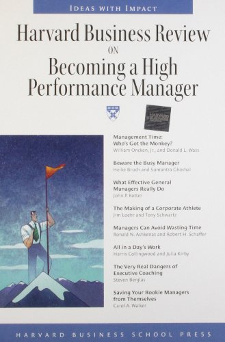 Stock image for Harvard Business Review on Becoming a High-Performance Manager for sale by SecondSale