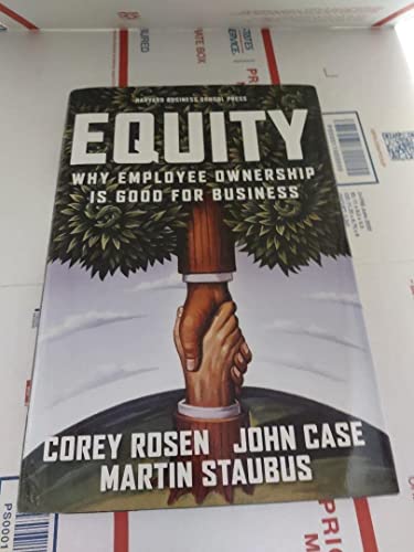 Imagen de archivo de Equity: Why Employee Ownership Is Good For Business a la venta por SecondSale