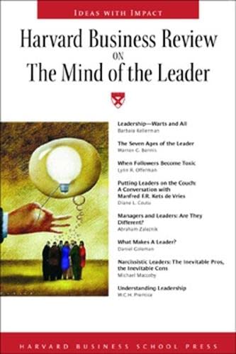 Beispielbild fr Harvard Business Review on The Mind of the Leader zum Verkauf von Sigrun Wuertele buchgenie_de