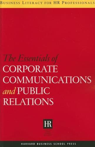 Stock image for Essentials of Corporate Communications and Public Relations for sale by TextbookRush