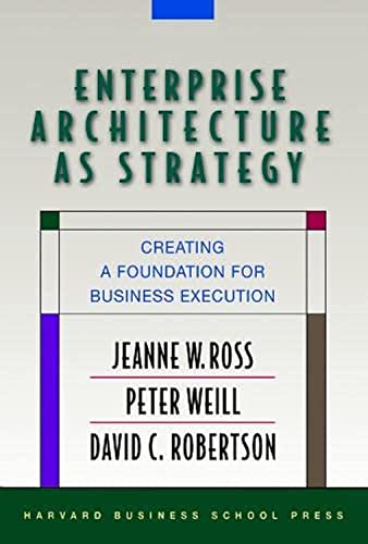Beispielbild fr Enterprise Architecture As Strategy : Creating a Foundation for Business Execution zum Verkauf von Better World Books
