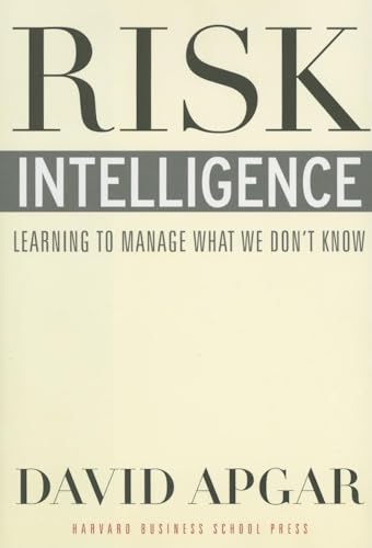 Stock image for Risk Intelligence: Learning to Manage What We Don't Know for sale by SecondSale